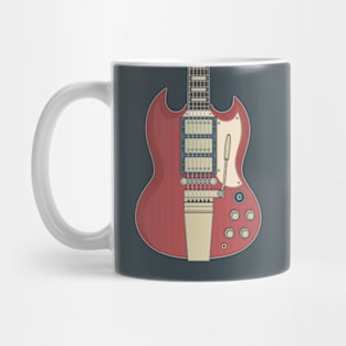 Cherry Vintage Solid Guitar Mug